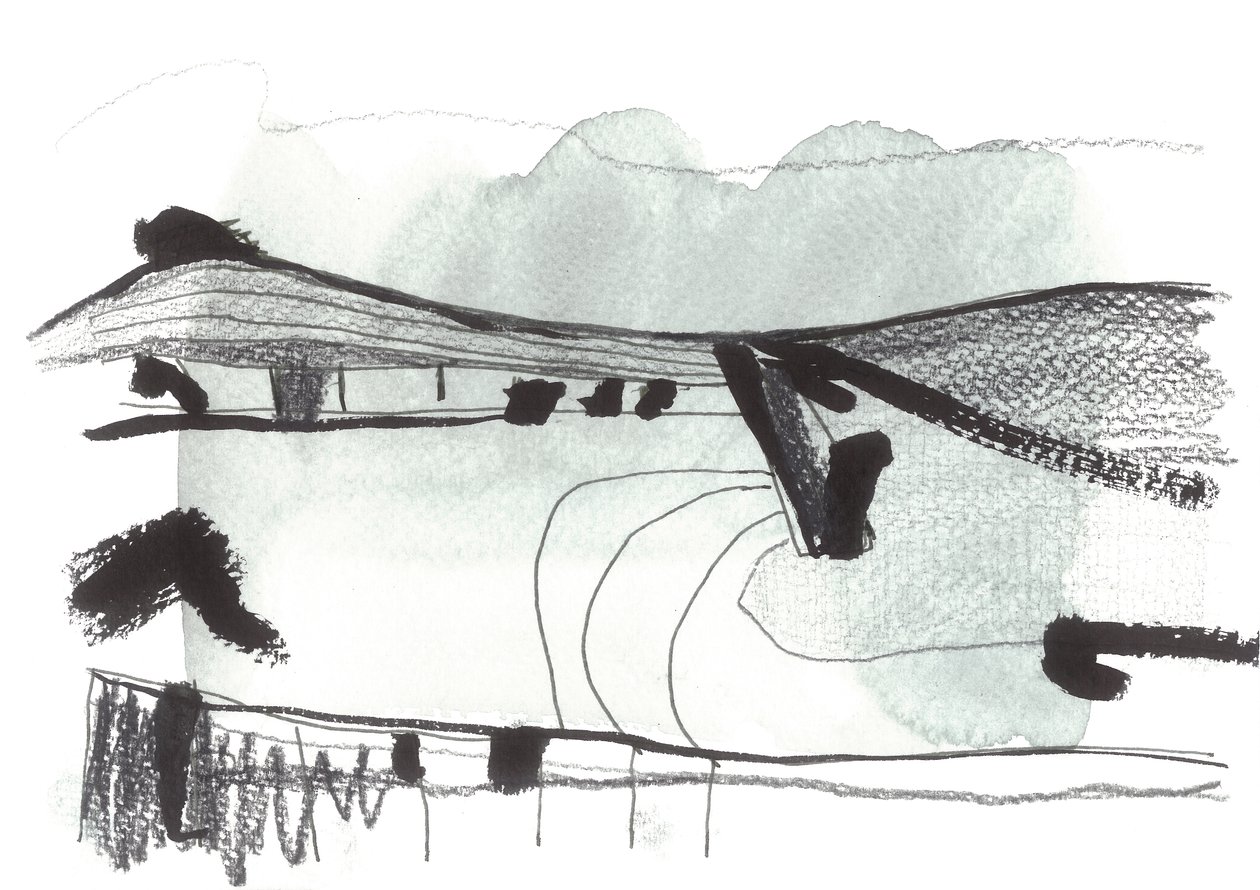 Spaziergang nach Lewes, 2017 von Faye Bridgwater