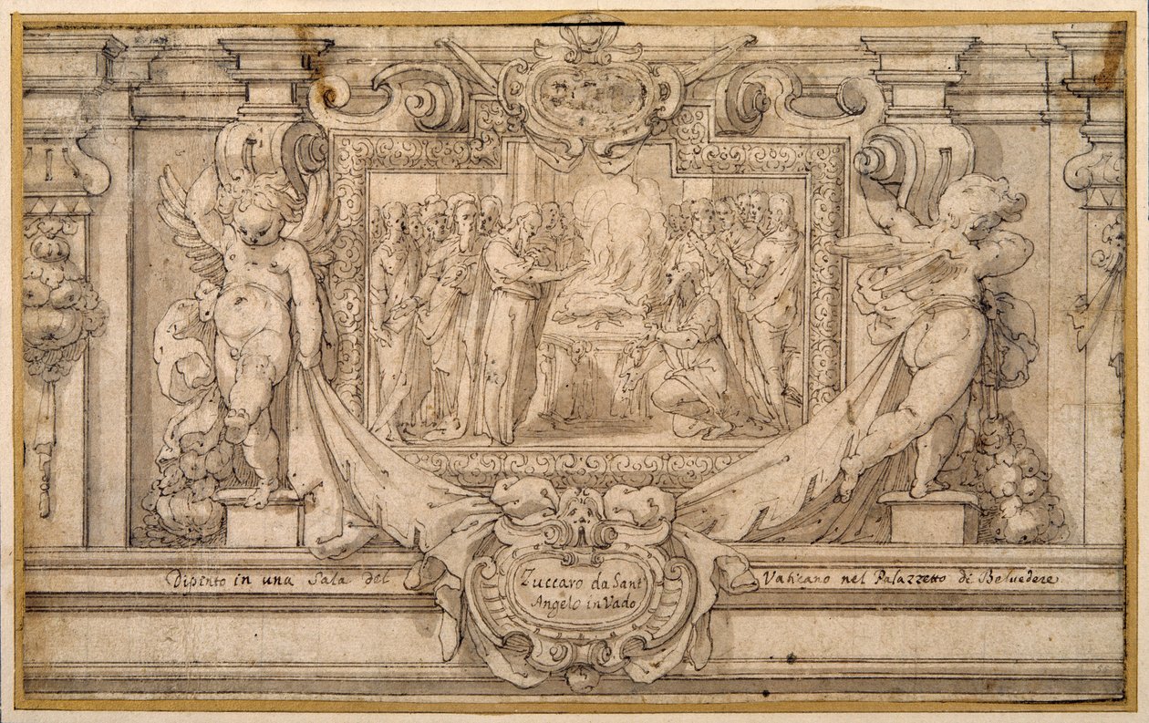 Das Passahfest von Federico (studio of) Zuccaro