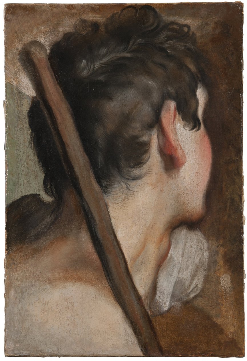 Kopf eines Hirten, Studie für Die Beschneidung von Federico Barocci