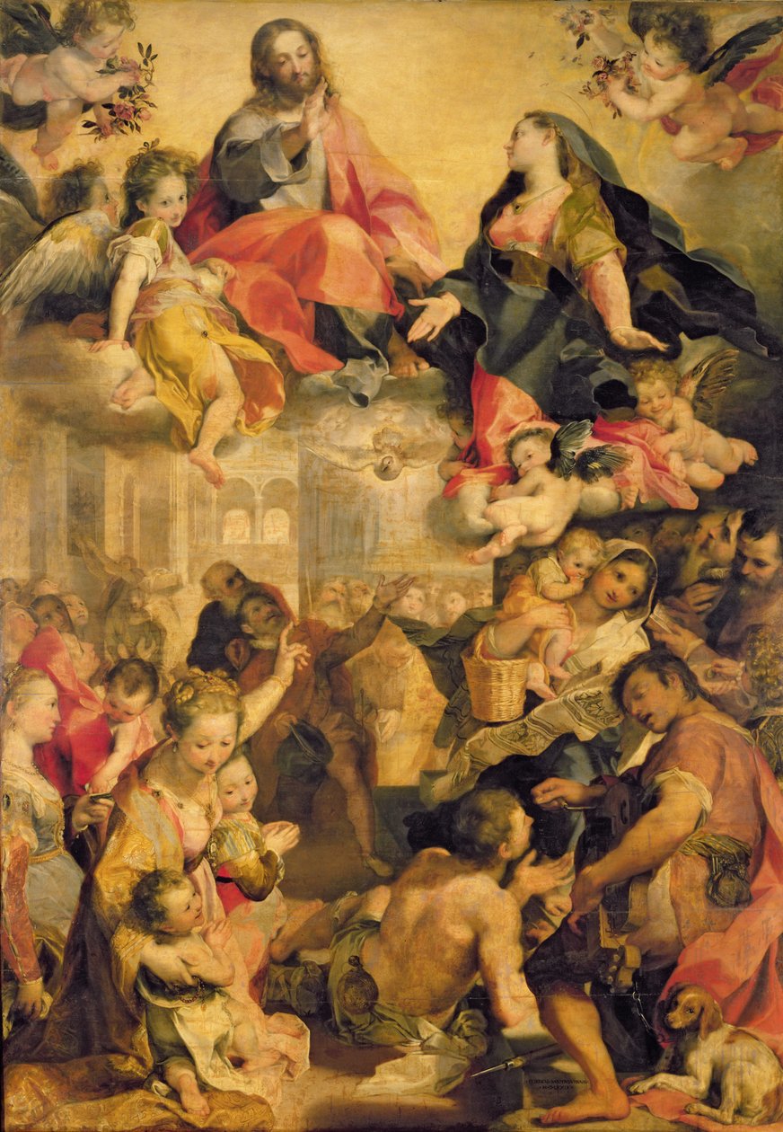 Madonna des Volkes, 1576-79 von Federico Fiori Barocci or Baroccio