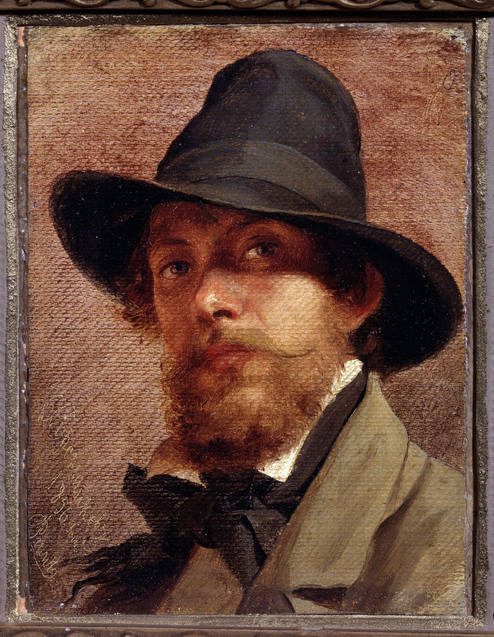 Selbstporträt von Fedor Andreevich Bronnikov