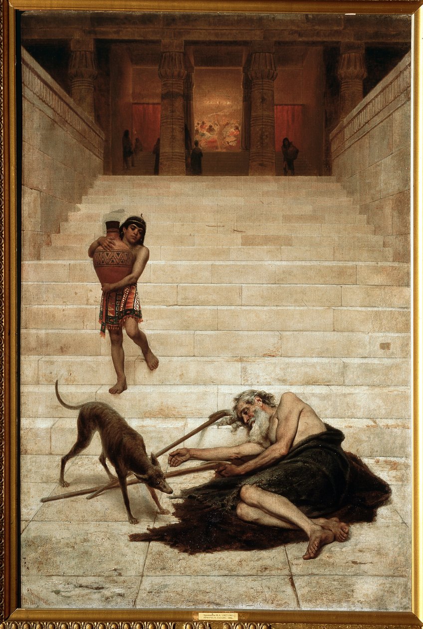 Die Auferstehung des Lazarus von Fedor Andreevich Bronnikov