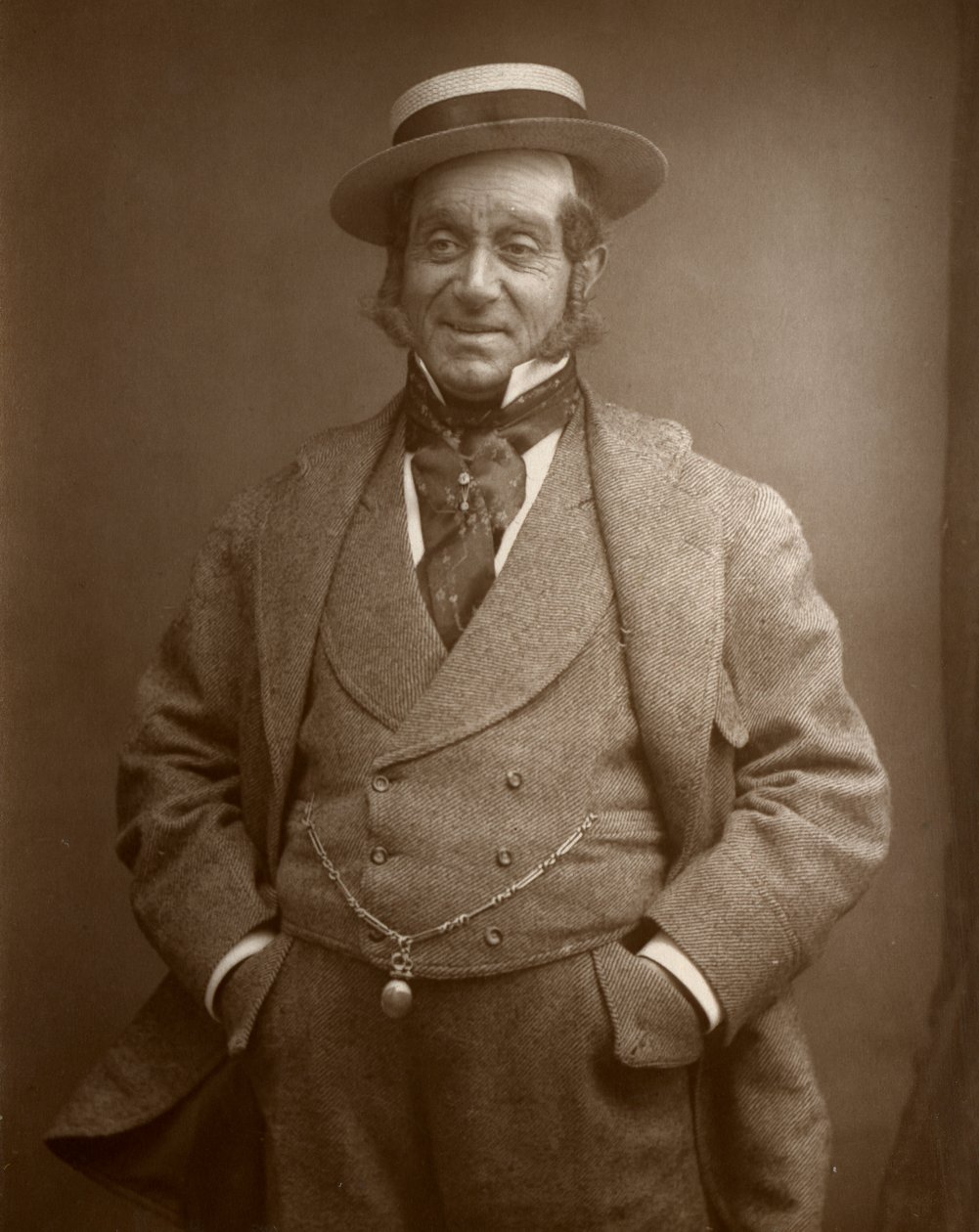 David James, britischer Schauspieler, 1884 von Fehrenbach