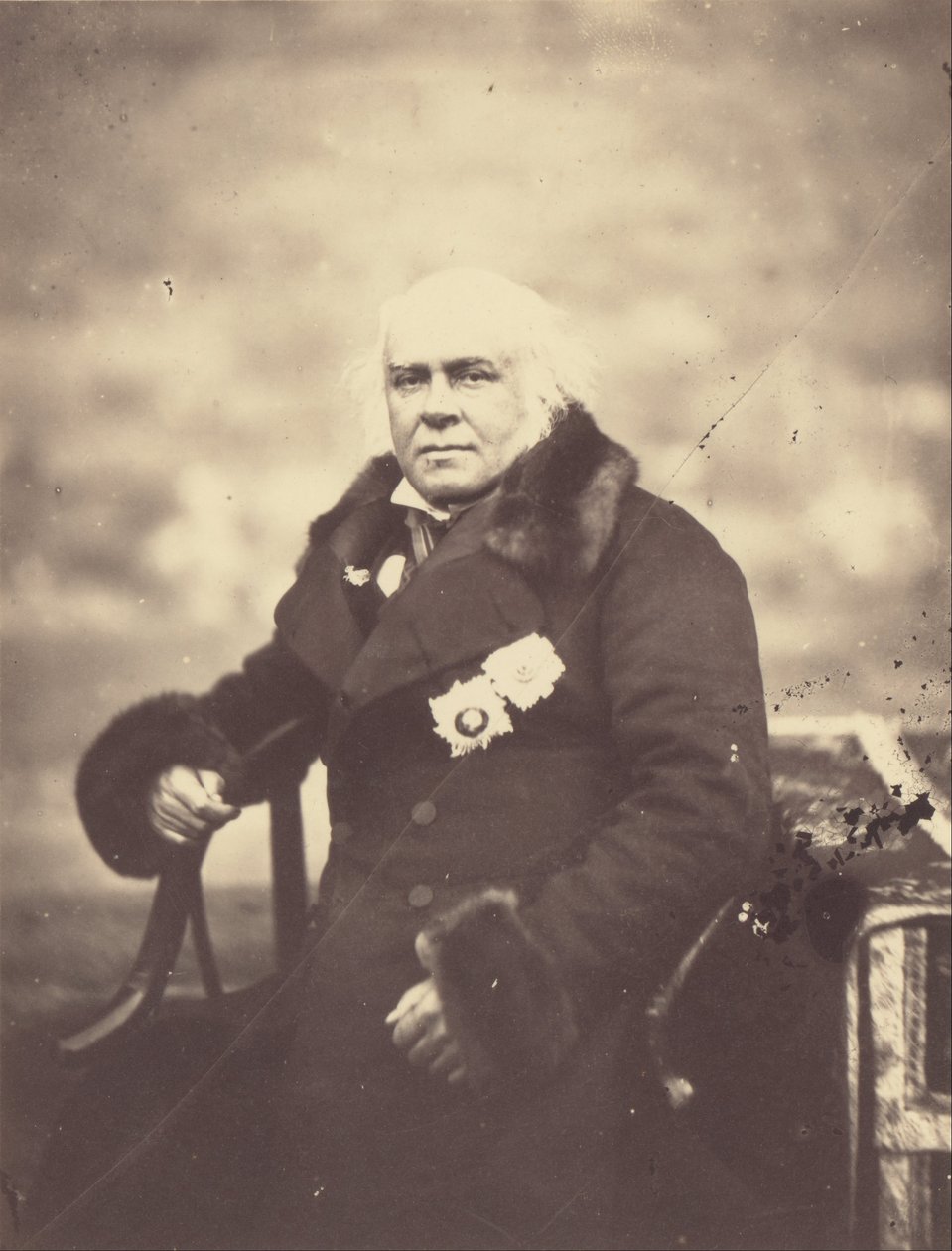 Porträt von Lord Elgin, Bevollmächtigter und Botschafter, der den Vertrag unterzeichnete von Felice Beato