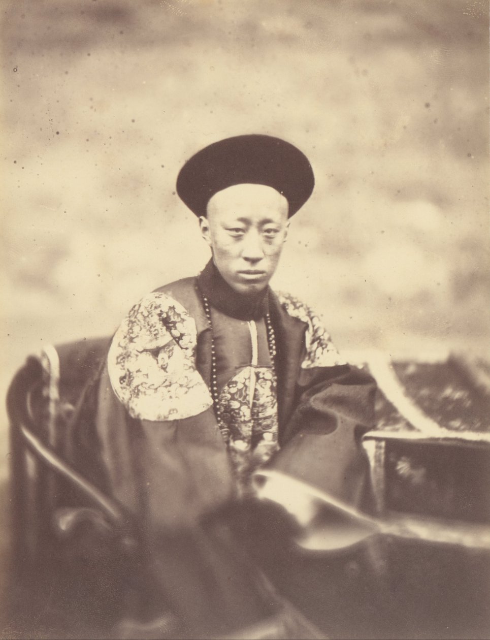 Porträt von Prinz Kung, Bruder des Kaisers von China, der den Vertrag unterzeichnete von Felice Beato