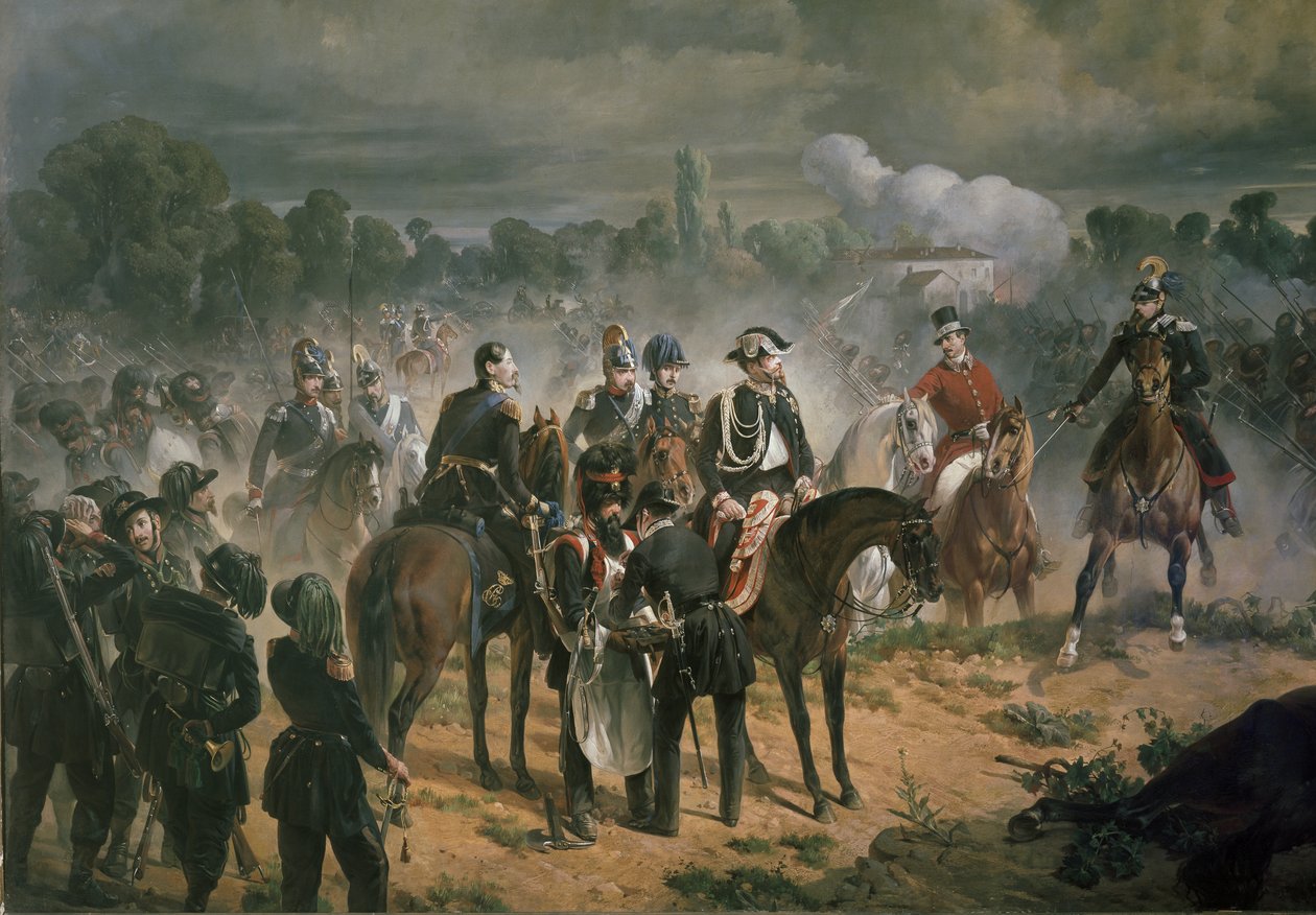 Die Schlacht von Goito von Felice Cerruti Bauduc