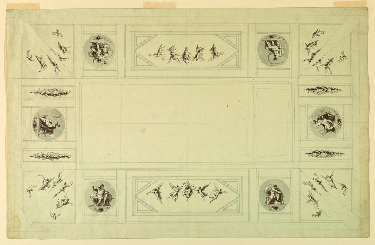 Palazzo Quirinale, Rom, 1812 von Felice Giani