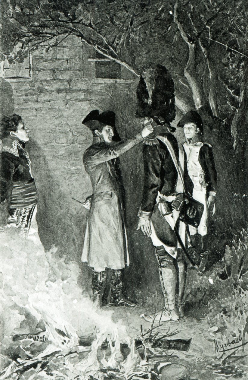 Napoleon und Coignet von Felicien baron de Myrbach Rheinfeld