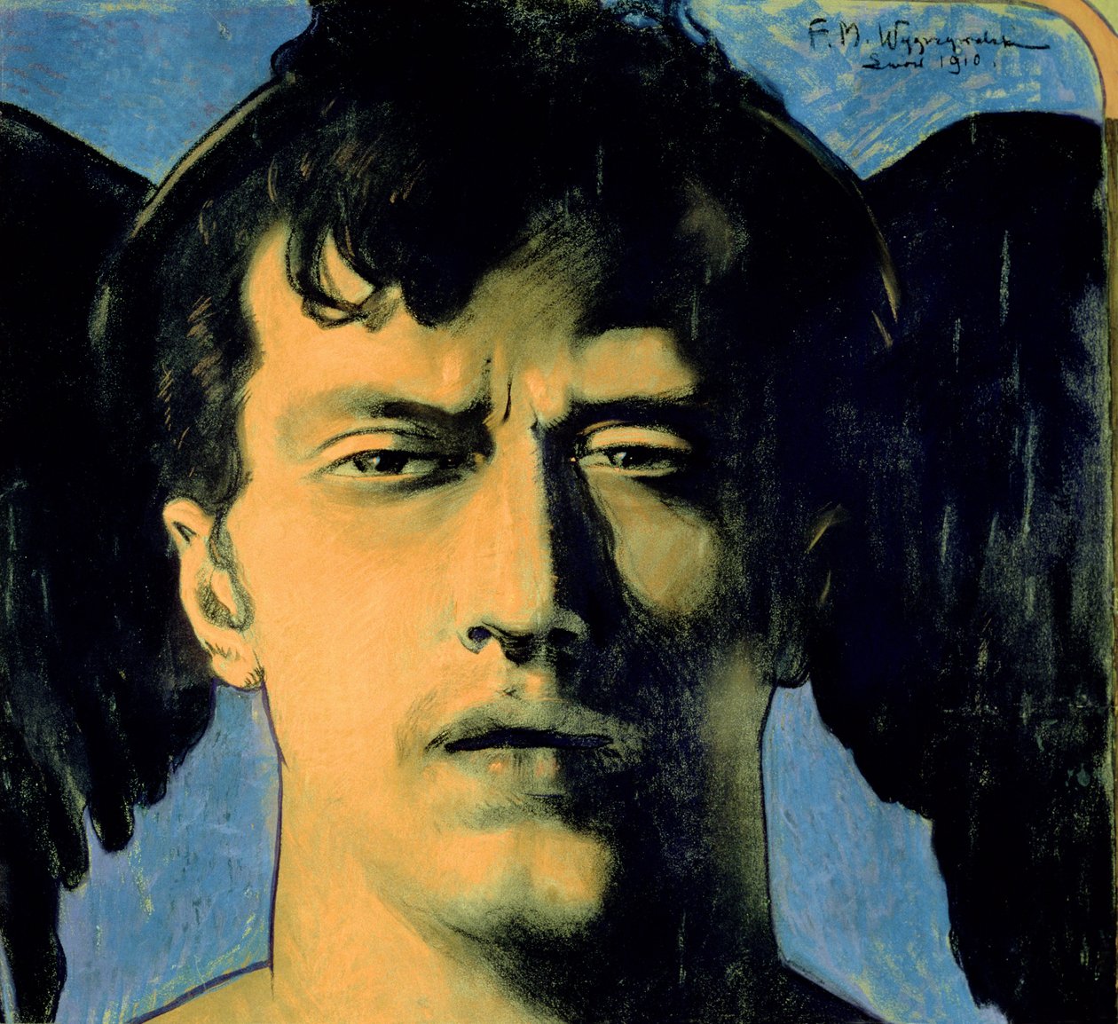 Selbstporträt, 1910 von Feliks Michal Wygrzywalski
