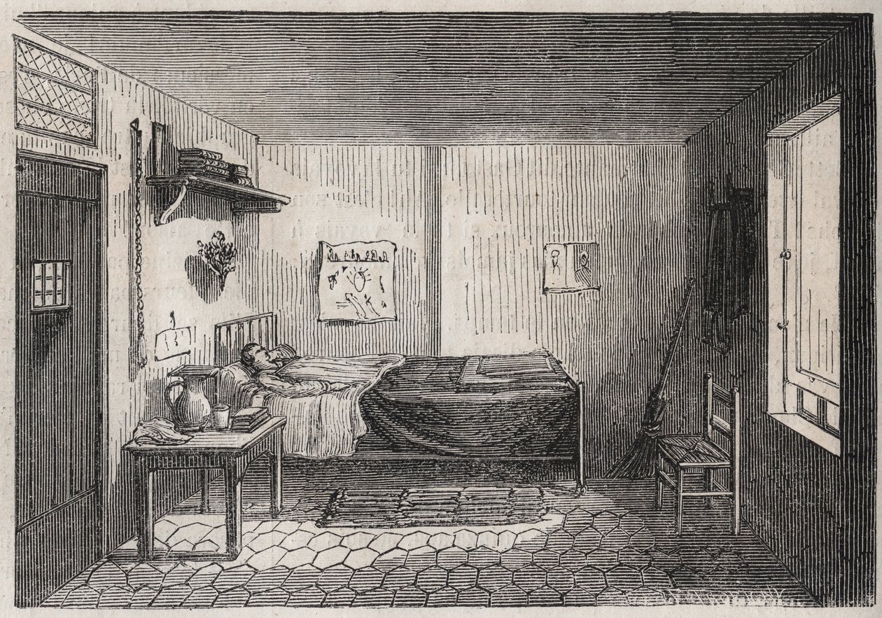Paris - Gefängnis La Petite Roquette (Gefängnis für Frauen und Jugendliche). von Felix (after) Thorigny