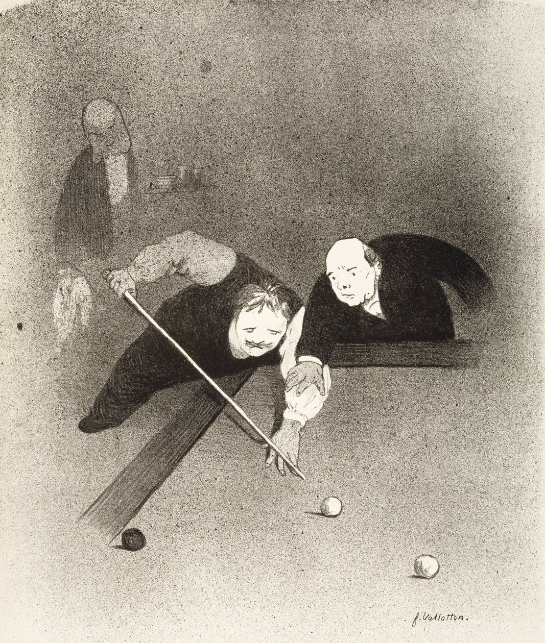 Für LEscarmouche: Die Langweiler, 1898 von Felix Edouard Vallotton