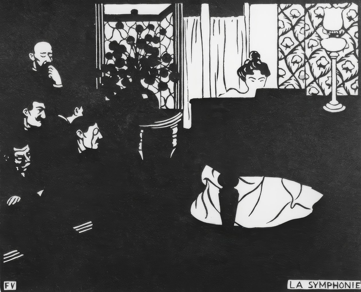 Die Symphonie von Felix Edouard Vallotton