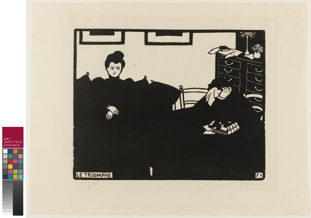 Der Triumph, Platte zwei aus Intimitäten von Felix Edouard Vallotton
