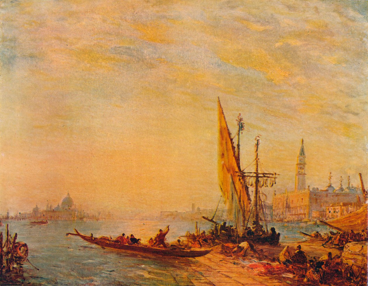 Eingang zum Canal Grande, Venedig, ca. 1875 von Félix Ziem