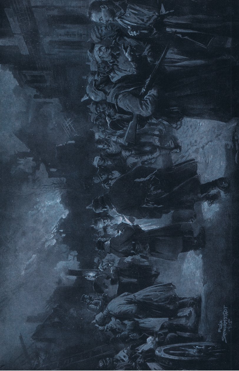 Von der Westfront. Nach der Schlacht, Illustration aus Hindenburg von Felix Schwormstadt