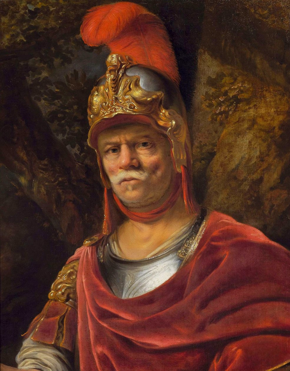 Mann mit goldenem Helm (Mars) von Ferdinand Bol
