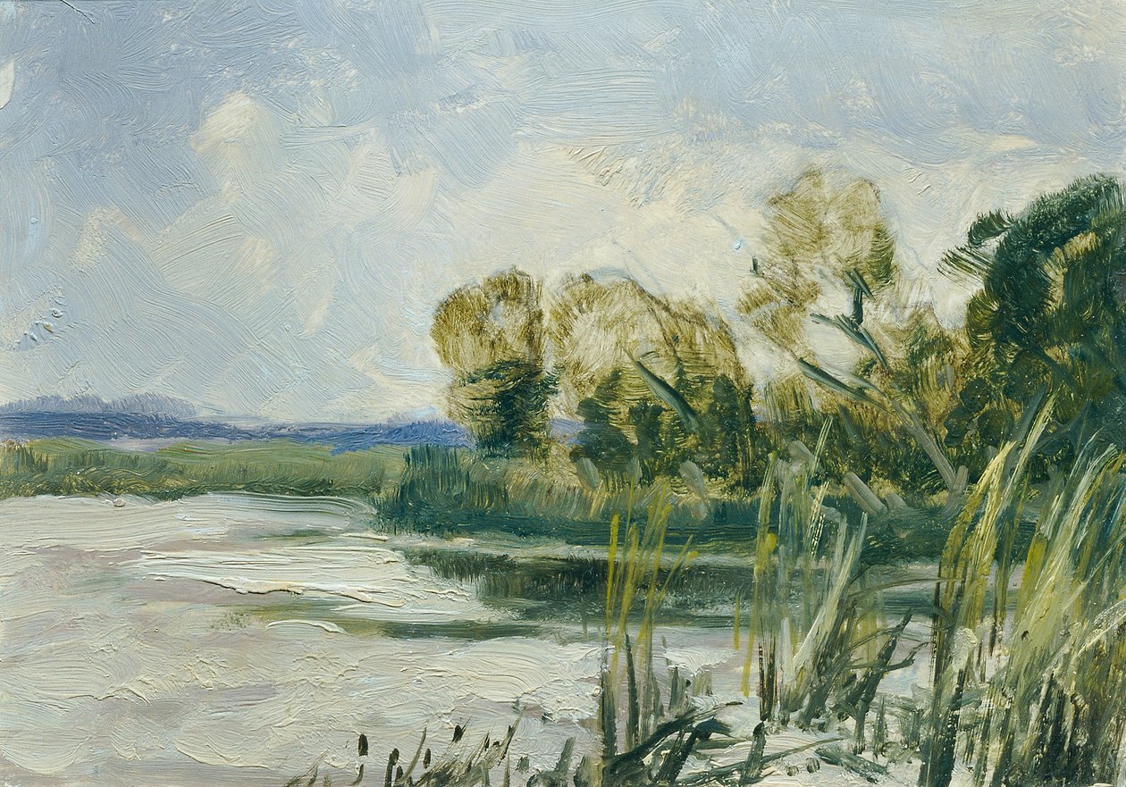 Wittingau (aus der Mappe „16 Ansichten tschechischer Landschaften 