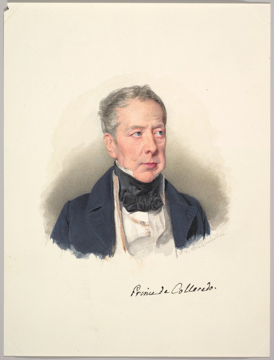 Fürst Rudolf Joseph von Colloredo-Mansfeld von Ferdinand Georg Waldmüller