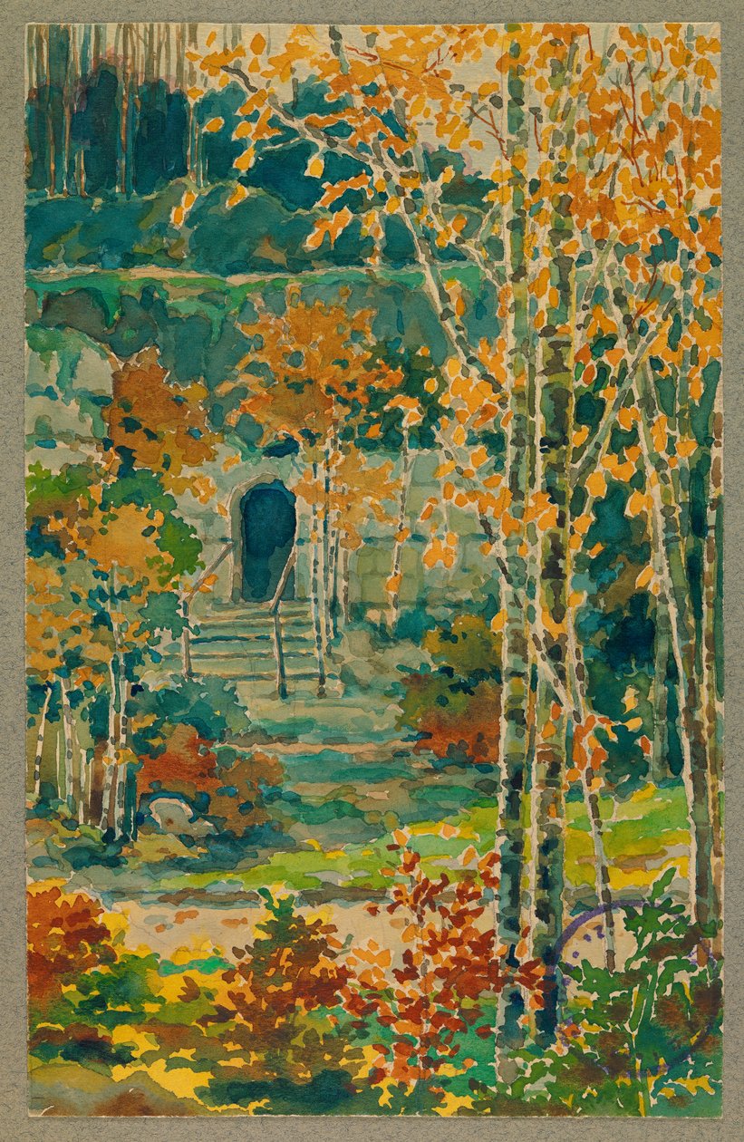 Die Steinbrüche von Soisson auf dem Weg nach Vailly von Fernand Barbier