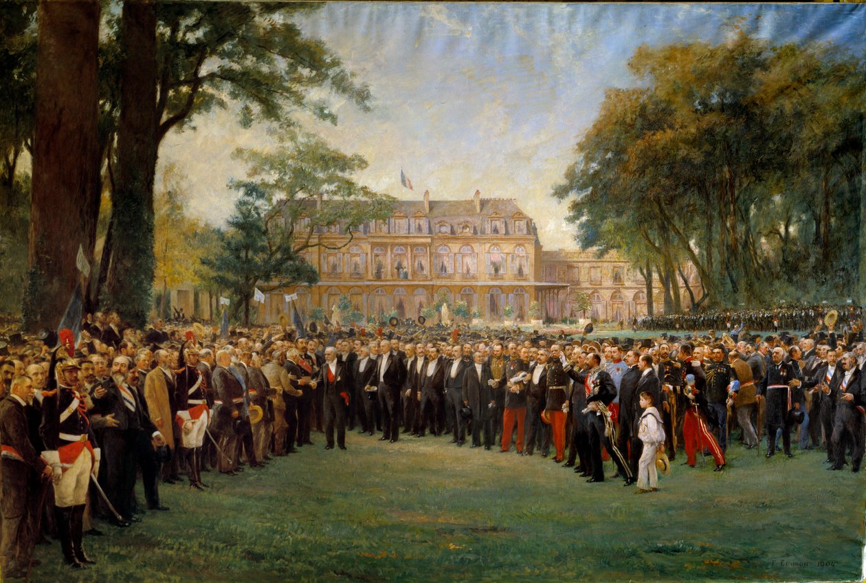 Empfang der Bürgermeister Frankreichs im Elysee am 22. September von Fernand Cormon