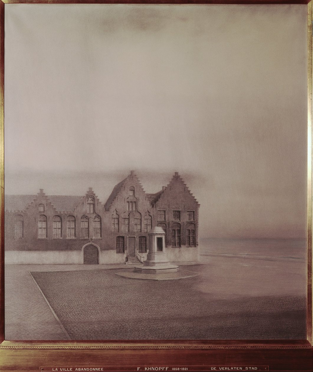 Verlassene Stadt von Fernand Khnopff