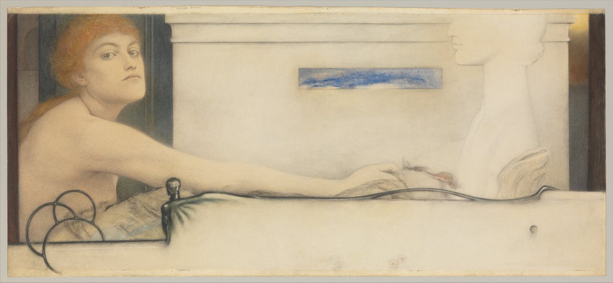 Das Opfer von Fernand Khnopff