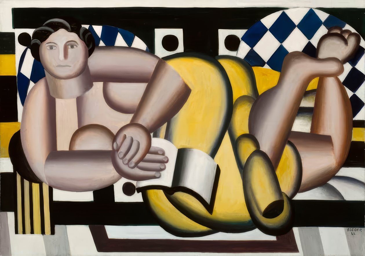 Liegende Frau von Fernand Leger