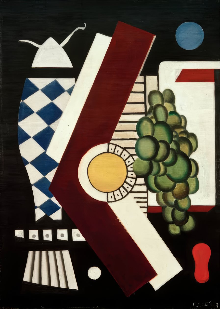 Traube und Fisch von Fernand Leger