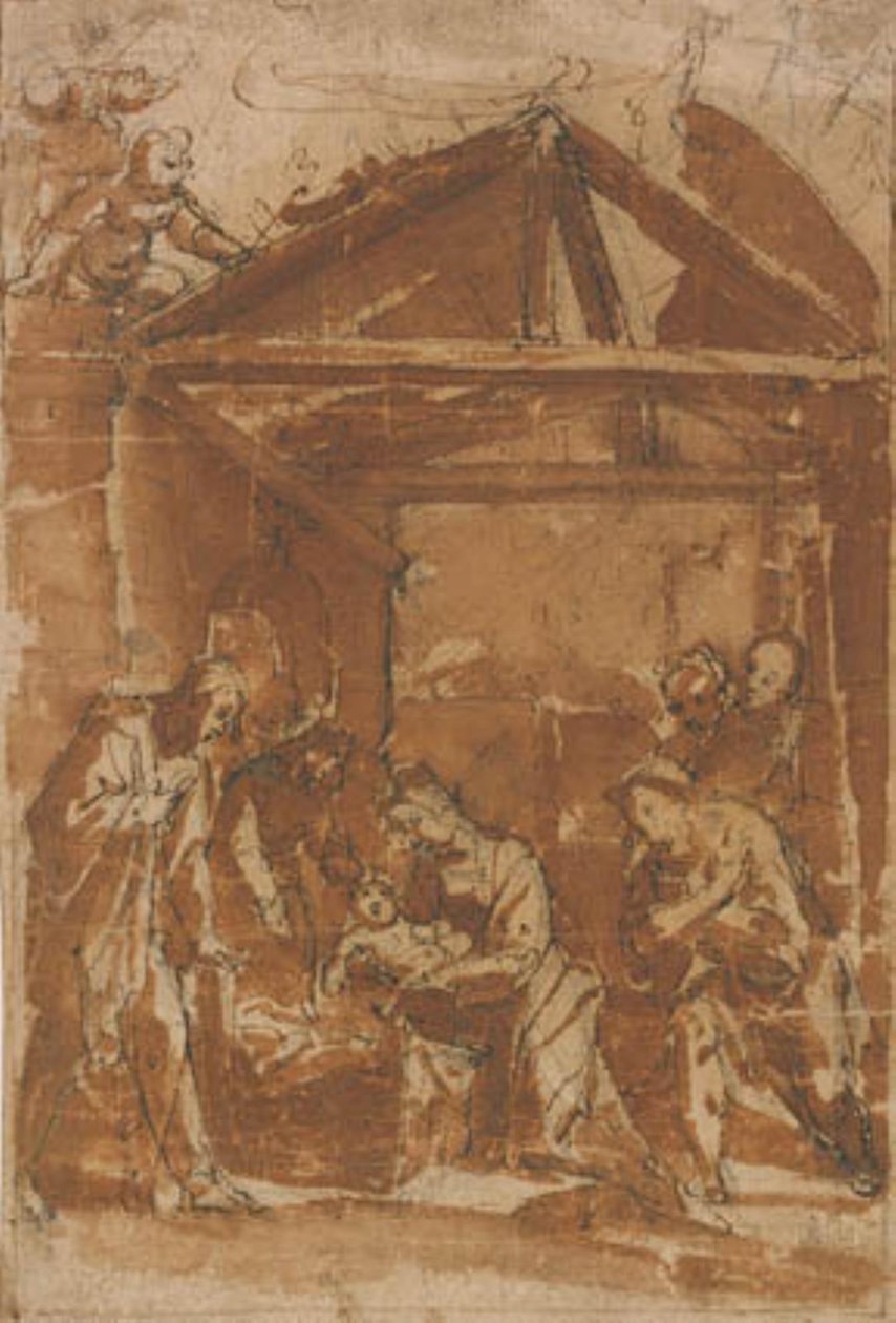 Anbetung der Hirten von Filippo Tarchiani