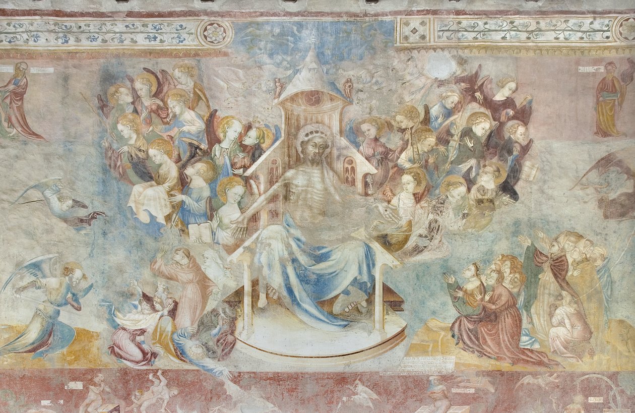Das Jüngste Gericht, c.1400 von Filippolo de and Veris da Milano Veris da Milano