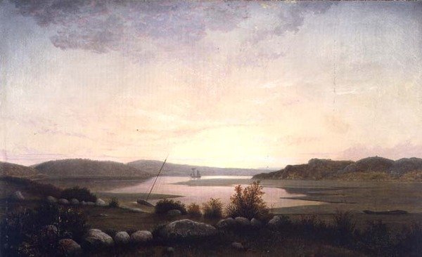 Bach in der Nähe von Gloucester, Massachusetts von Fitz Henry Lane