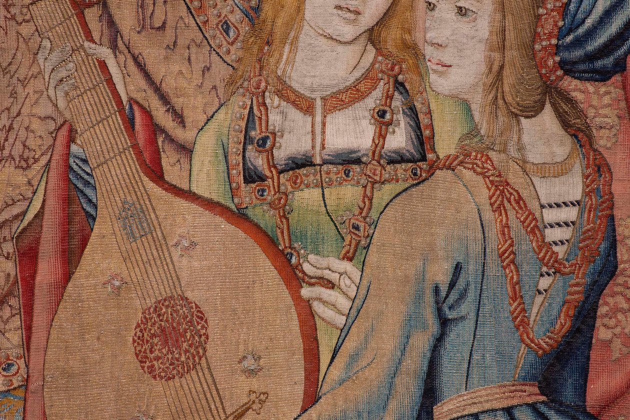 Der Prophet Nathan tadelt König David (Serie Die Geschichte von David und Bathseba) von Flemish School