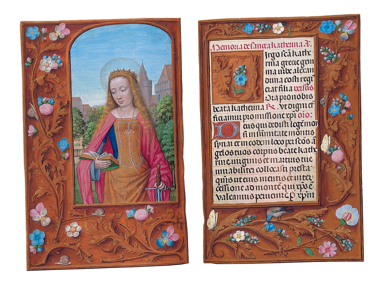 Folios aus dem Rothschild-Stundenbuch, Gent oder Brügge, ca. 1505 von Flemish School
