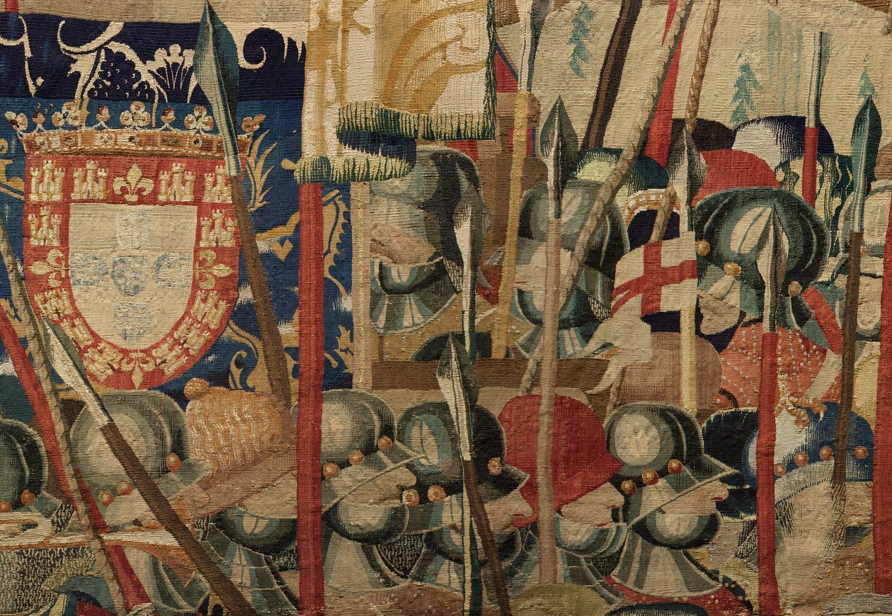 Landung in Arzila (Serie Eroberungen von König Alfons I. von Portugal) von Flemish School