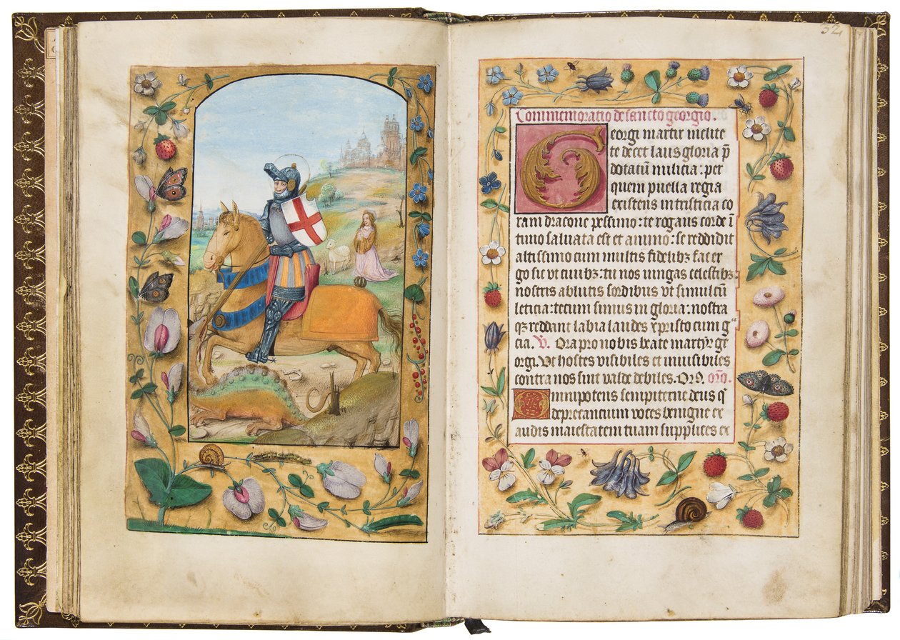 St. Georg (Illustration aus 