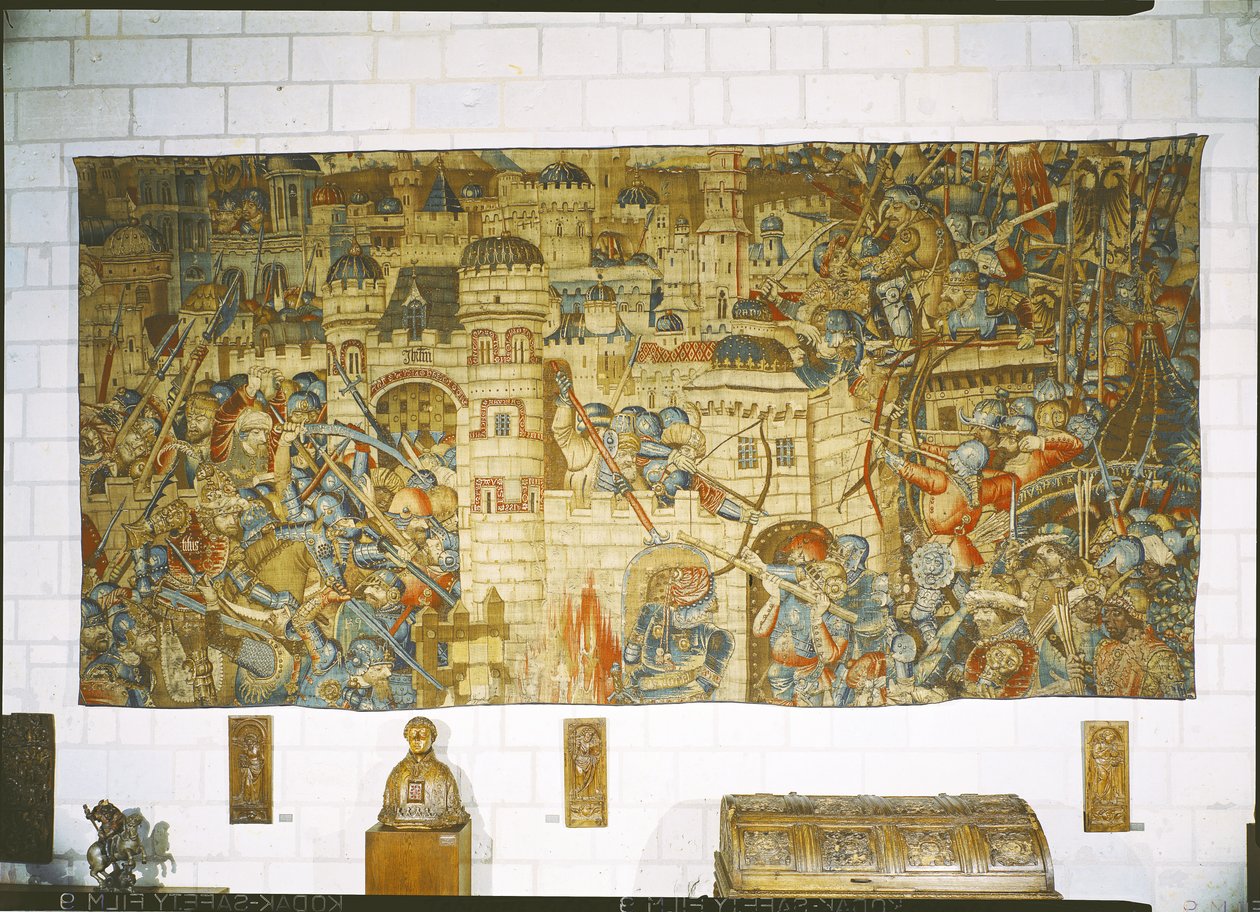 Die Rache unseres Herrn, die Belagerung Jerusalems von Flemish School