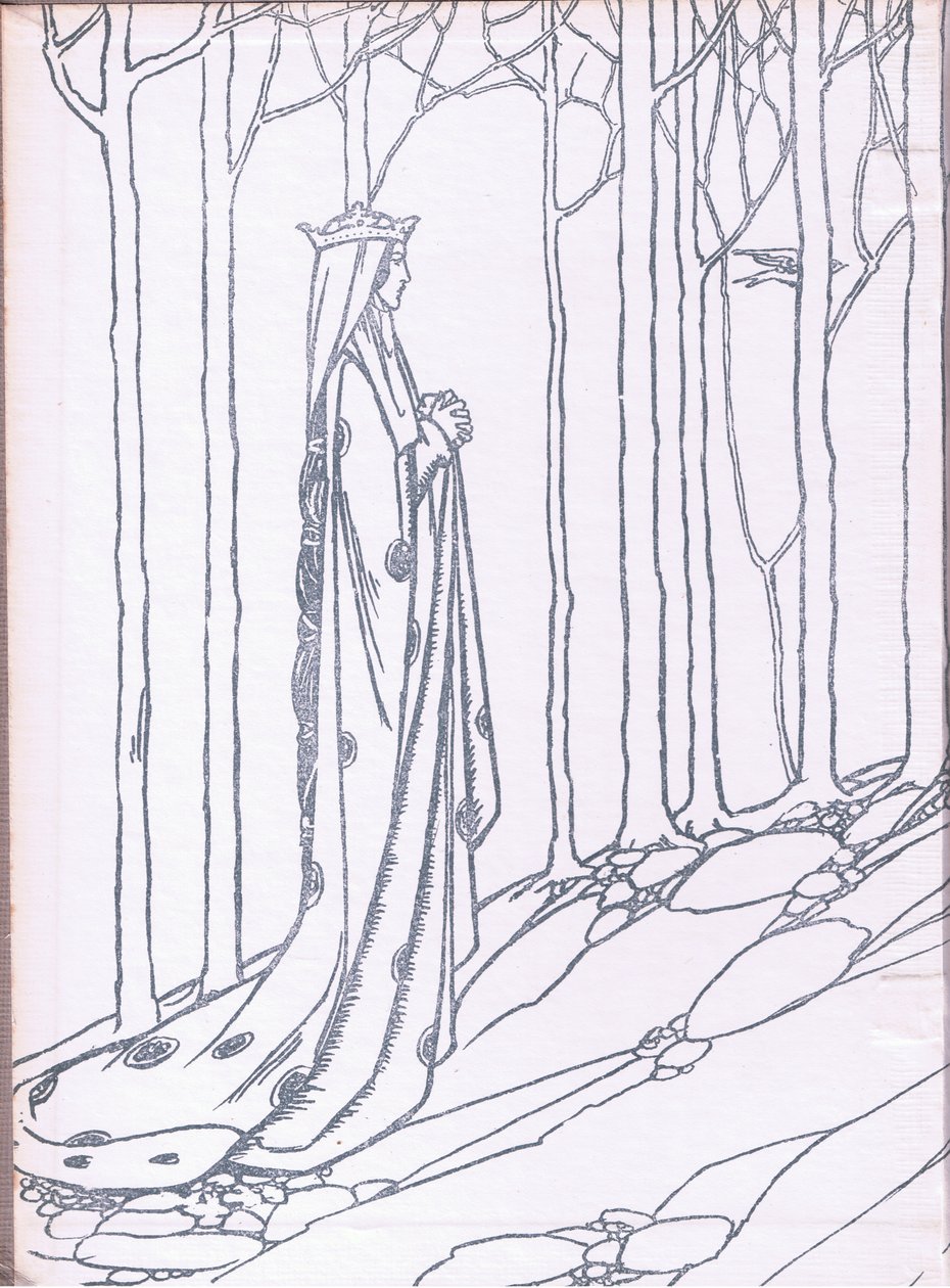 Innendekoration (Farblithografie) von Florence Harrison