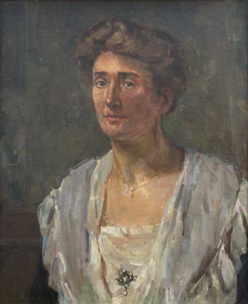 Porträt von Henriette van Heukelom-van den Brandeler von Floris Verster