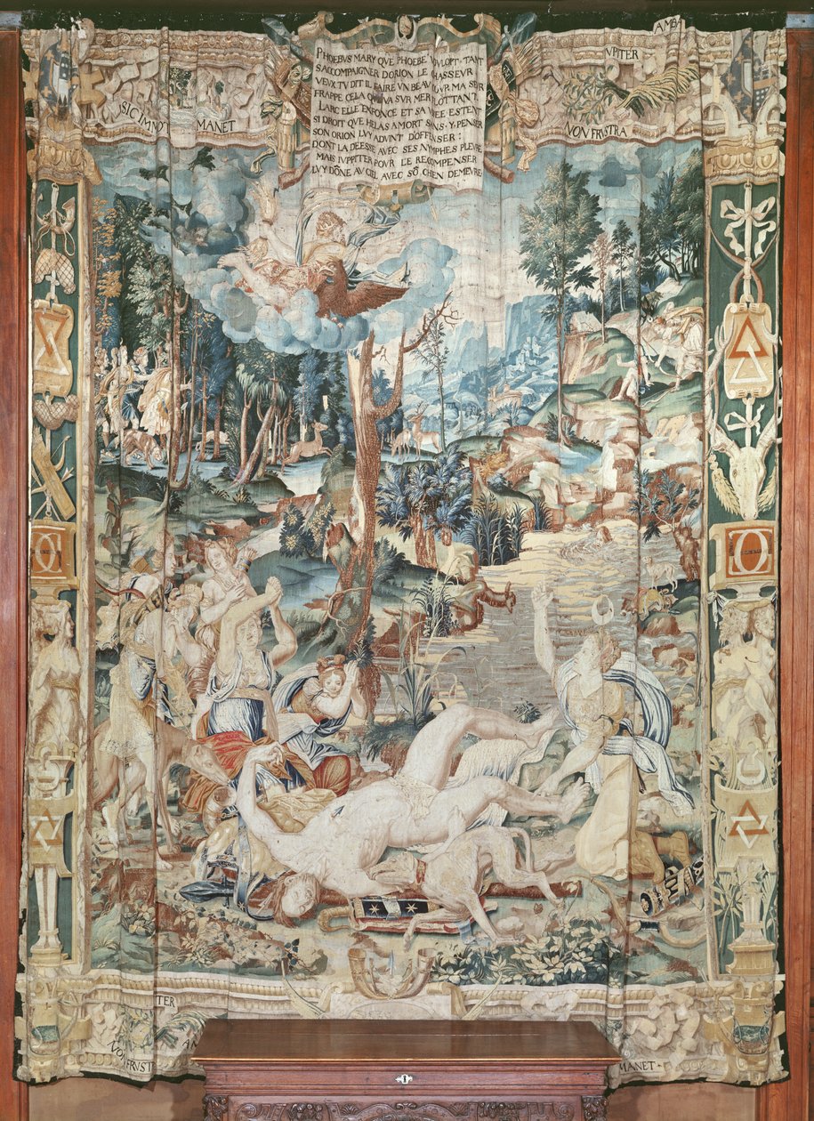 Der Tod des Orion, aus der Geschichte von Diana von Fontainebleau School