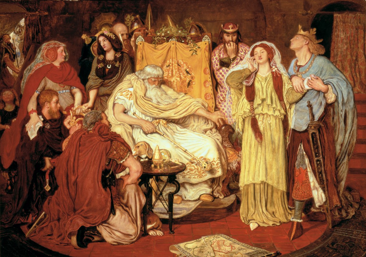 Cordelias Anteil, 1867-75 von Ford Madox Brown