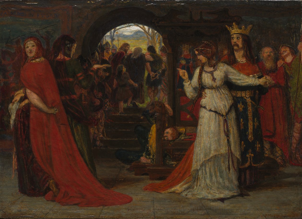 König Lear, ca. 1860 von Ford Madox Brown