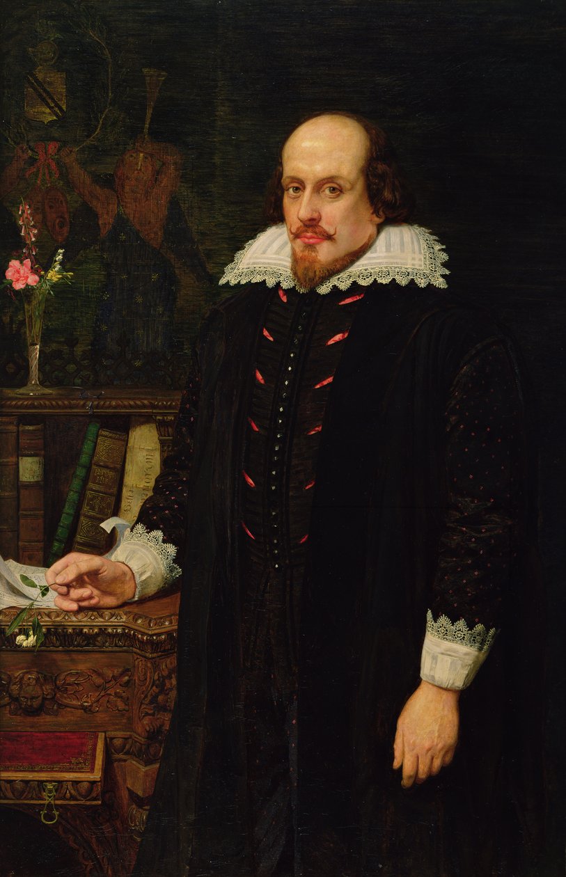 Porträt von William Shakespeare (1564-1616) 1849 von Ford Madox Brown