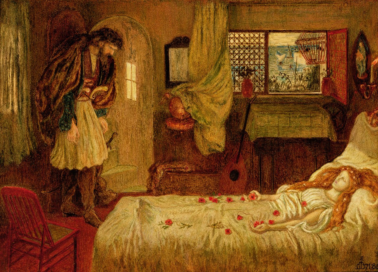 Die Rückkehr des Korsaren von Ford Madox Brown