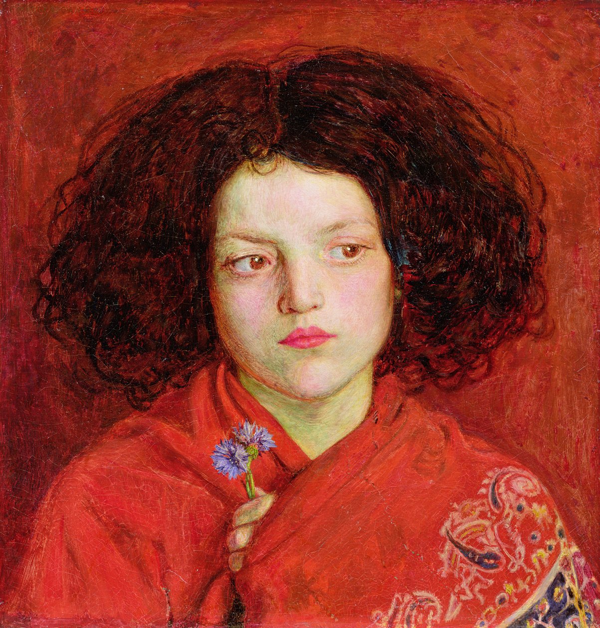 Das irische Mädchen von Ford Madox Brown