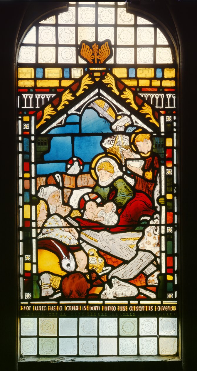 Die Geburt Christi von Ford Madox Brown