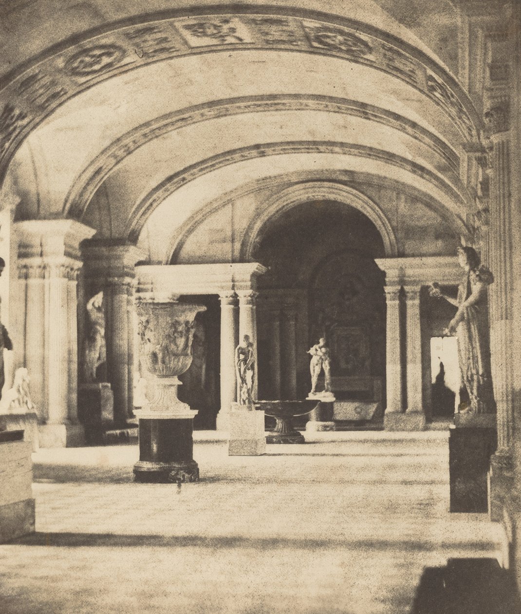 Salon der Karyatiden, Louvre von Fortuné Joseph Petiot Groffier