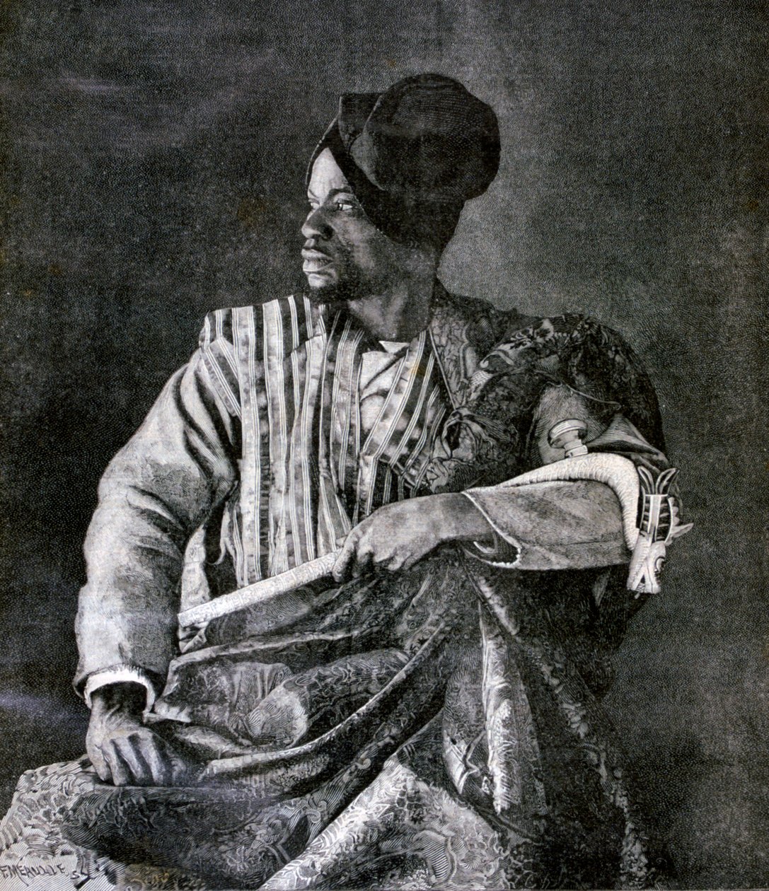 Der Hauptgesandte von Dahomey für König Behanzin in Paris, 1893 von Fortuné Méaulle