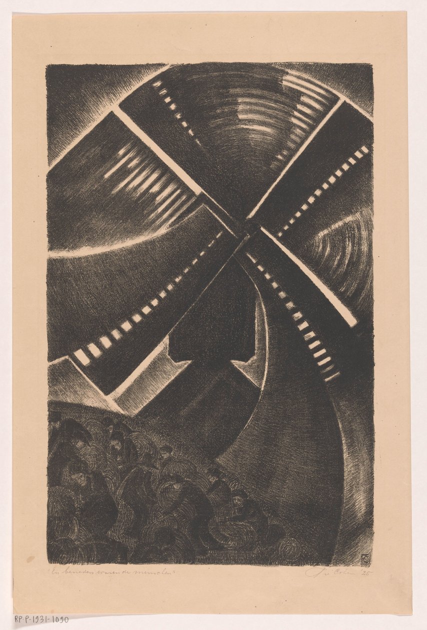 Und unten waren die Menschen von Fré Cohen (signed by artist)