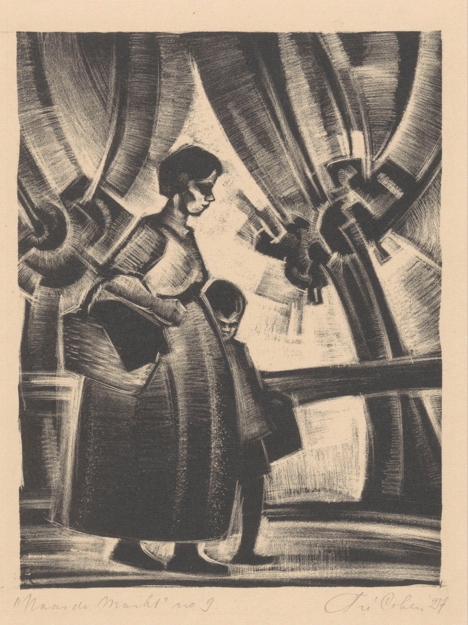 Zum Markt von Fré Cohen (signed by artist)