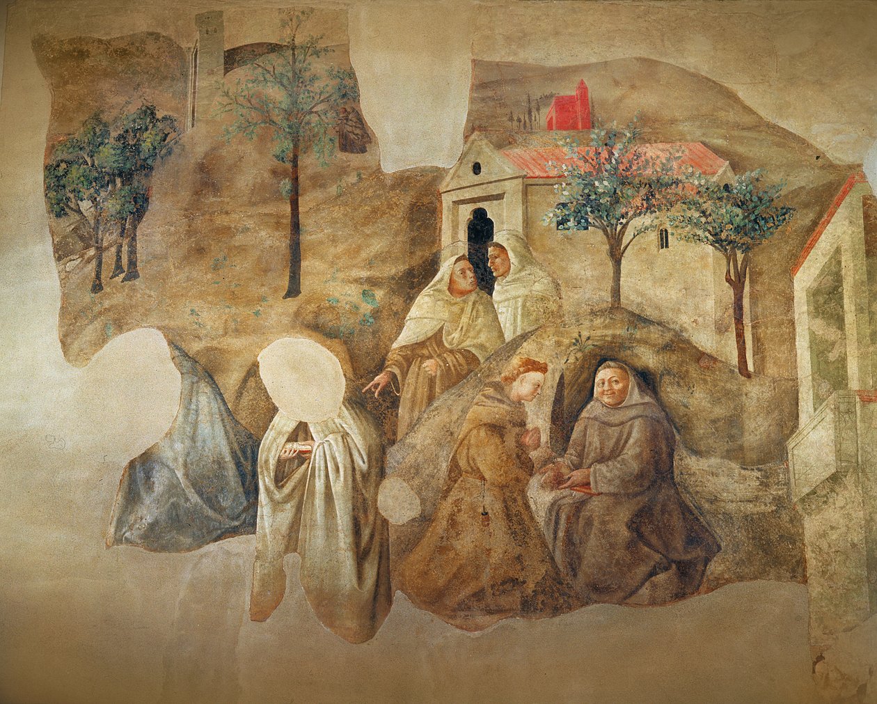 Die Reform der Karmeliterregel, um 1422 von Fra Filippo Lippi